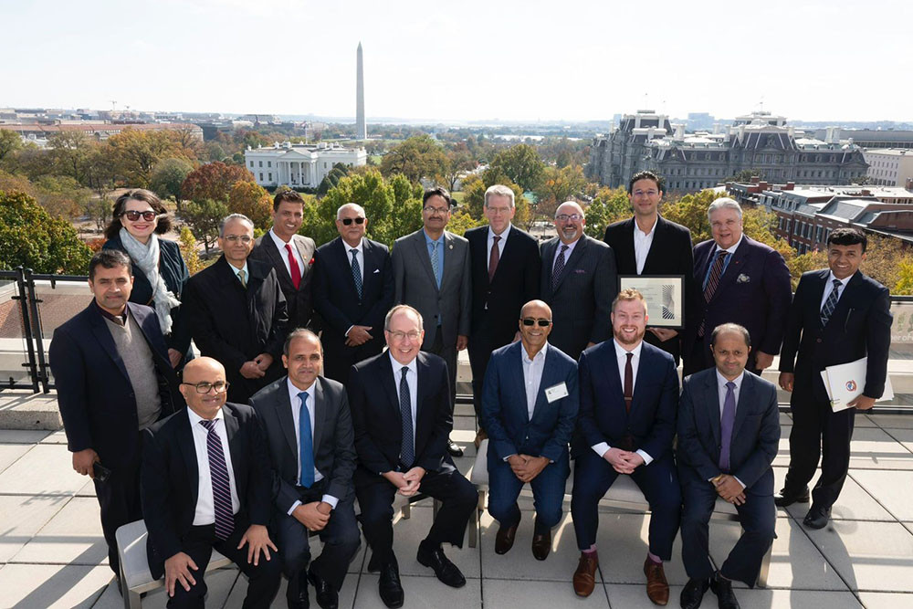Foreign Minister Saud holds discussions with Nepali American IT professionals in US